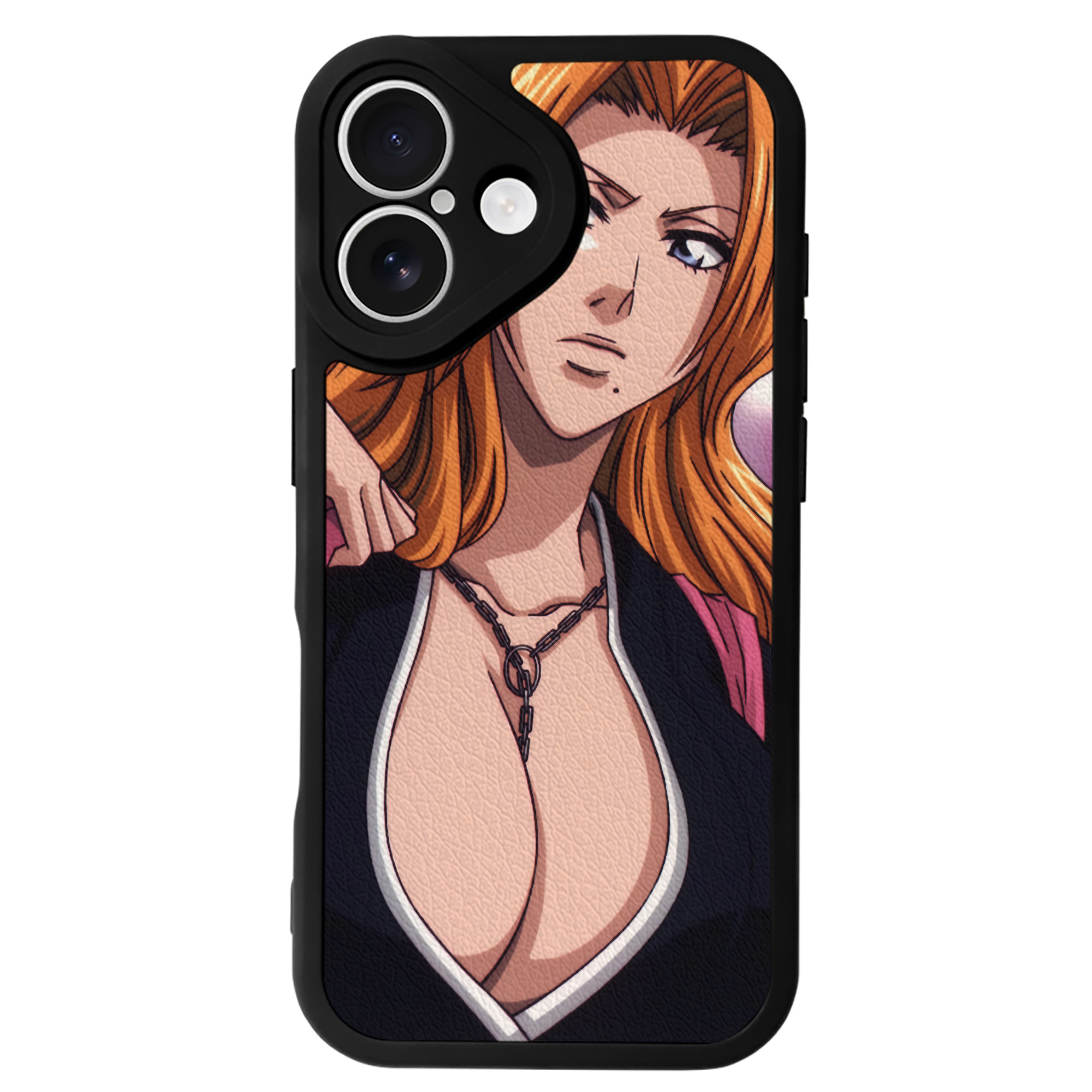 （画像用） ブリーチ BLEACH 【iPhone 16シリーズ対応】シリコンスマホケース（レザー調） 材質：シリコン